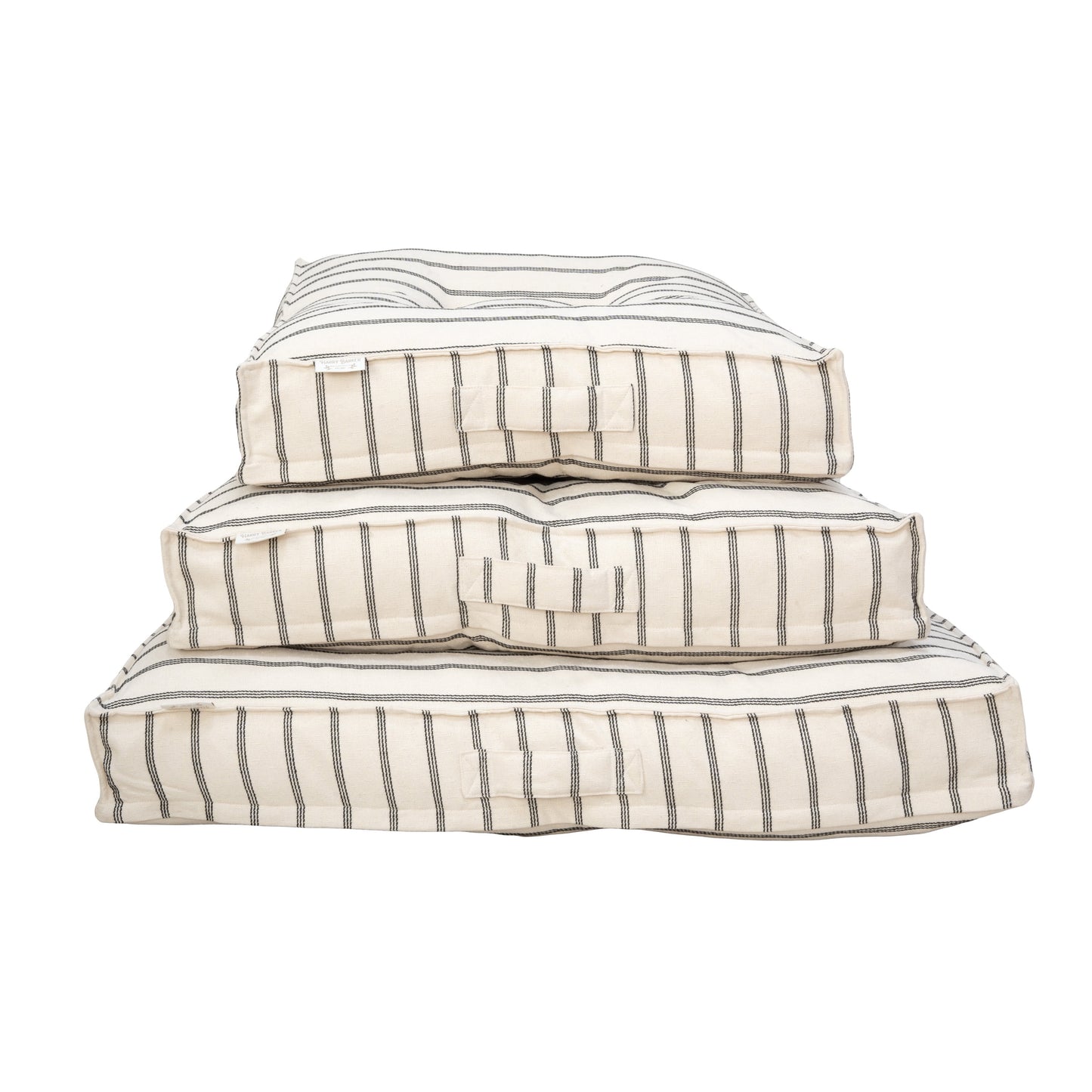 Harry Barker Striped Pillow Bed, Large, Multicolored