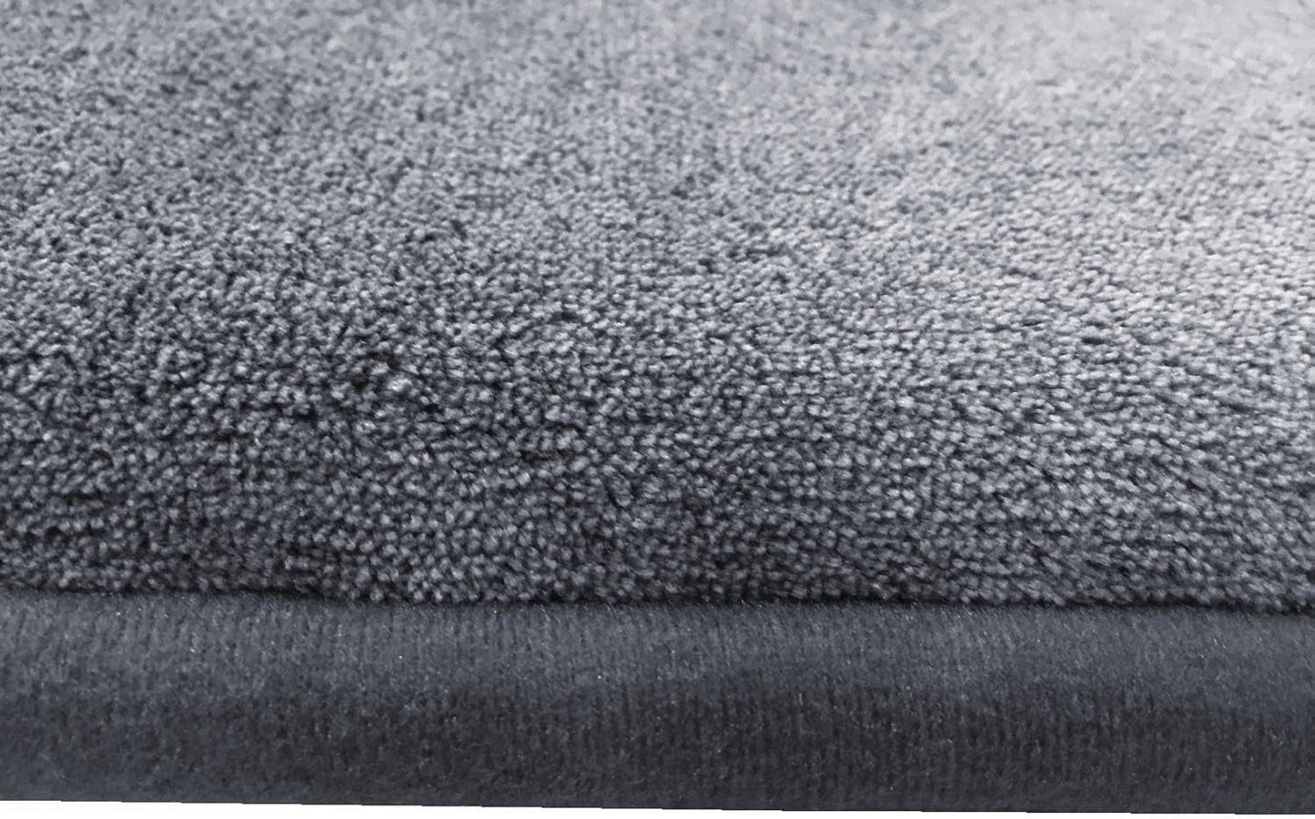 Dogbed4less Large Waterproof Memory Foam Pet Bed with Anti-Slip Bottom, Gray