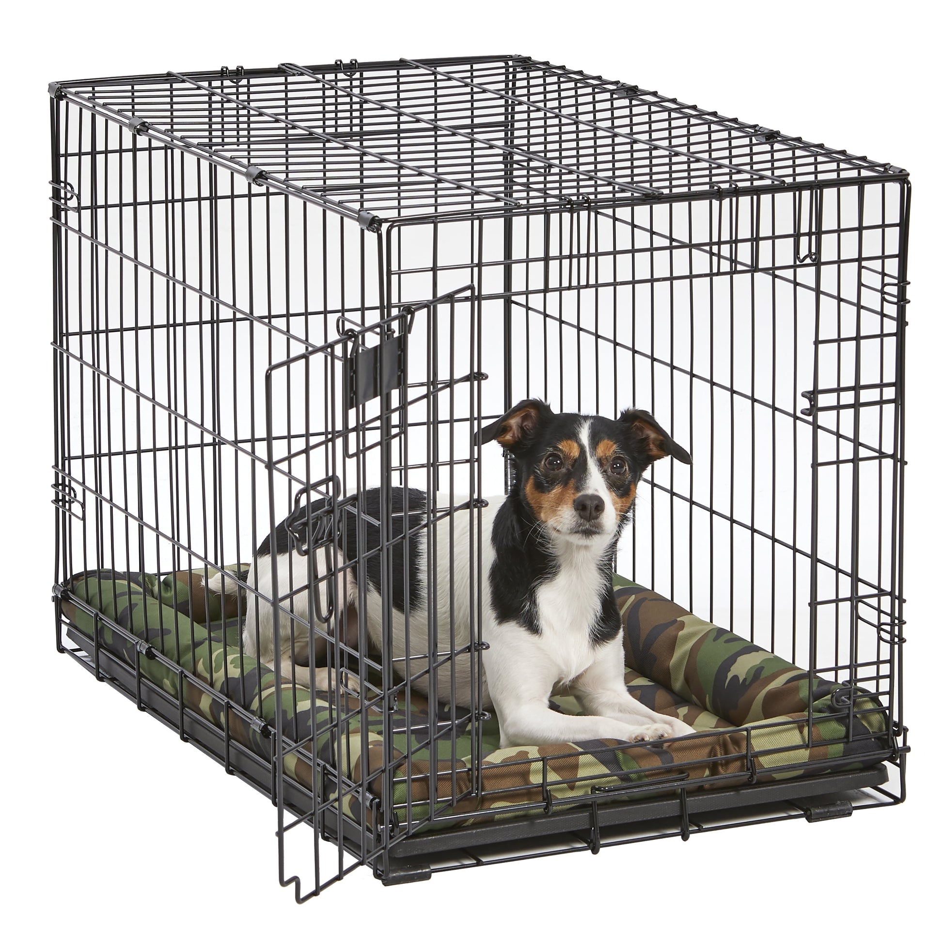 Midwest Homes for Pets Ultra-Durable QuietTime Maxx Dog Bed Fits a 30-inch Crate, Camo