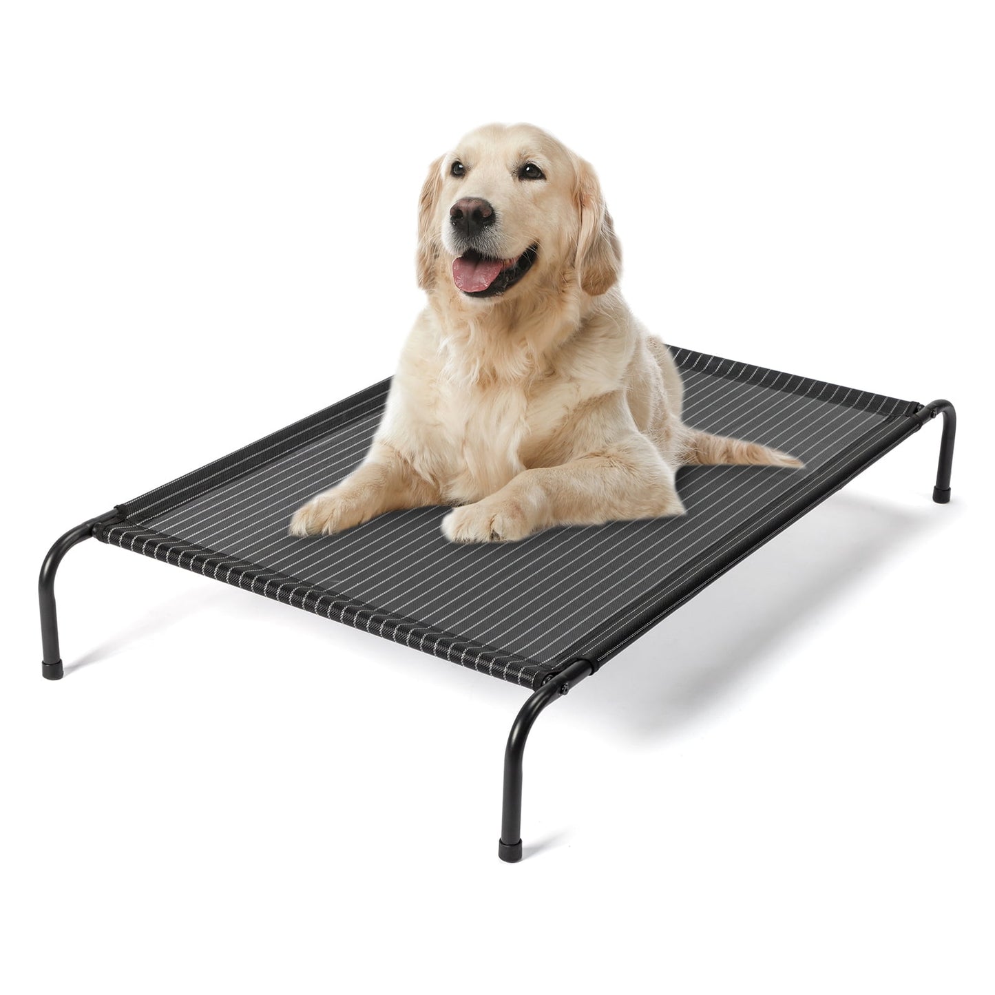 Ktaxon 50"D x 31"W Original Cooling Elevated Dog Bed, Indoor and Outdoor Gray