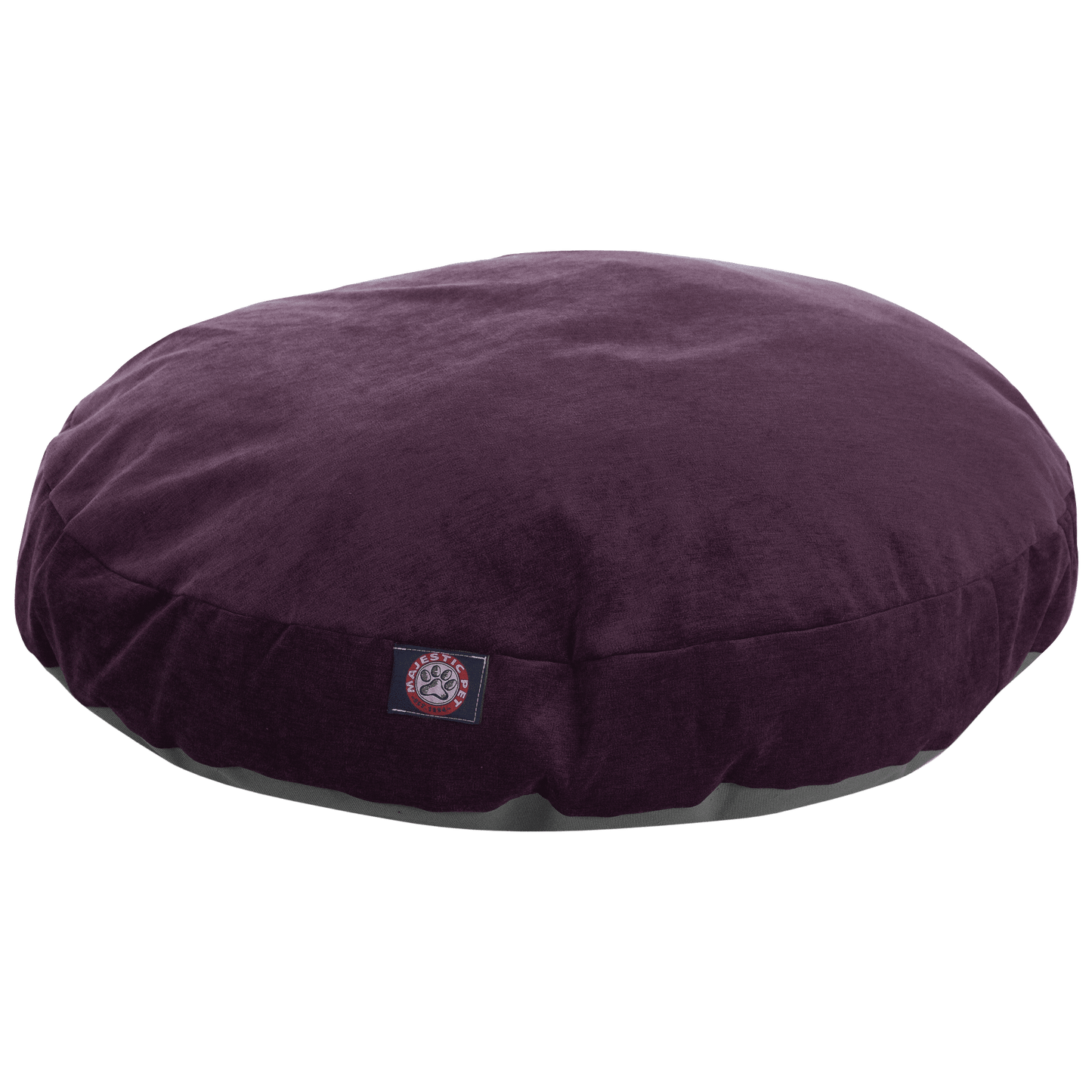 Majestic Pet | Villa Velvet Round Pet Bed For Dogs, Removable Cover, Fern, Small