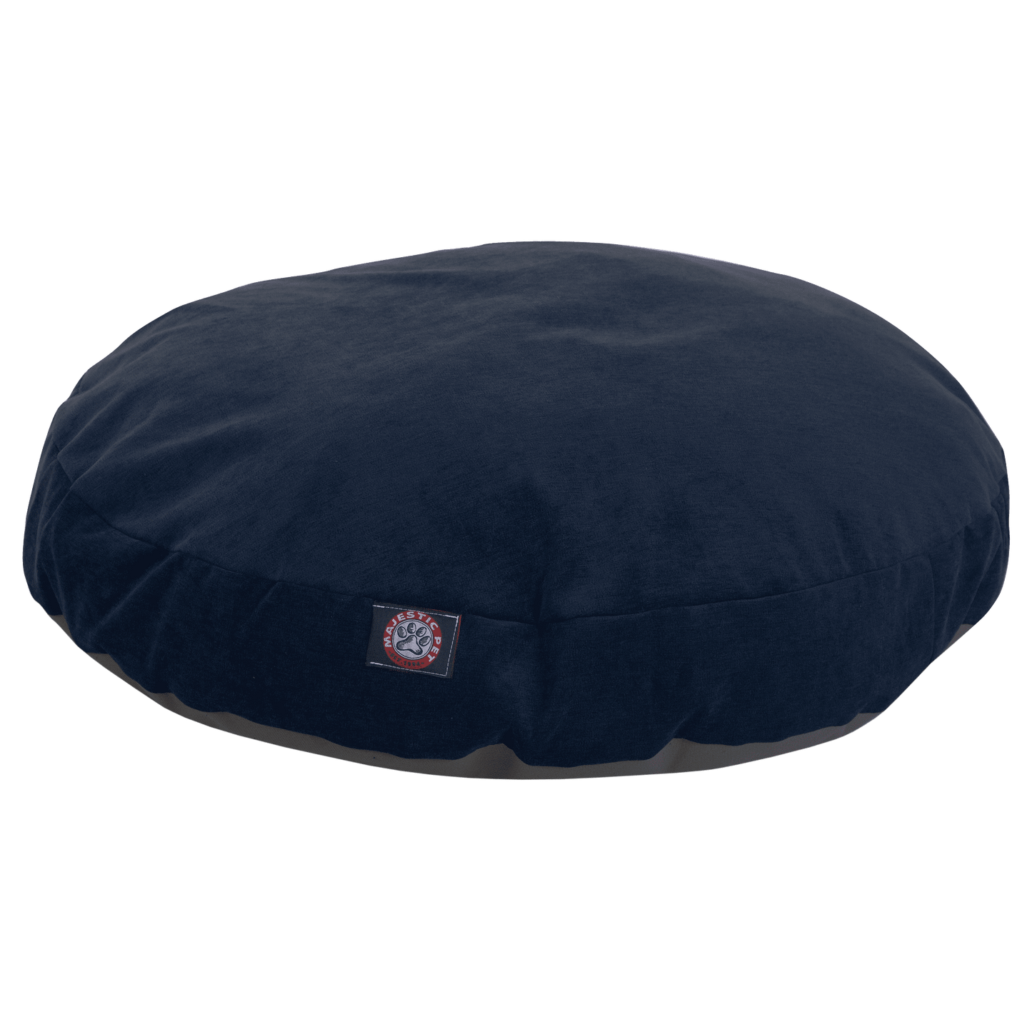 Majestic Pet | Villa Velvet Round Pet Bed For Dogs, Removable Cover, Fern, Small