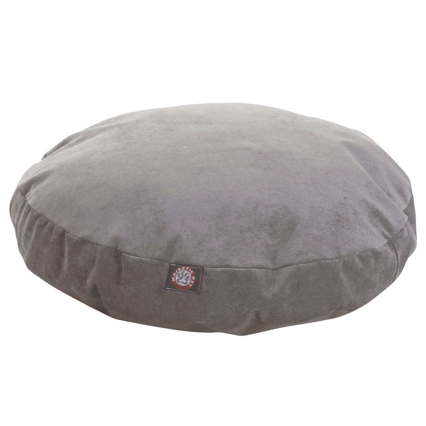 Majestic Pet | Villa Velvet Round Pet Bed For Dogs, Removable Cover, Fern, Small