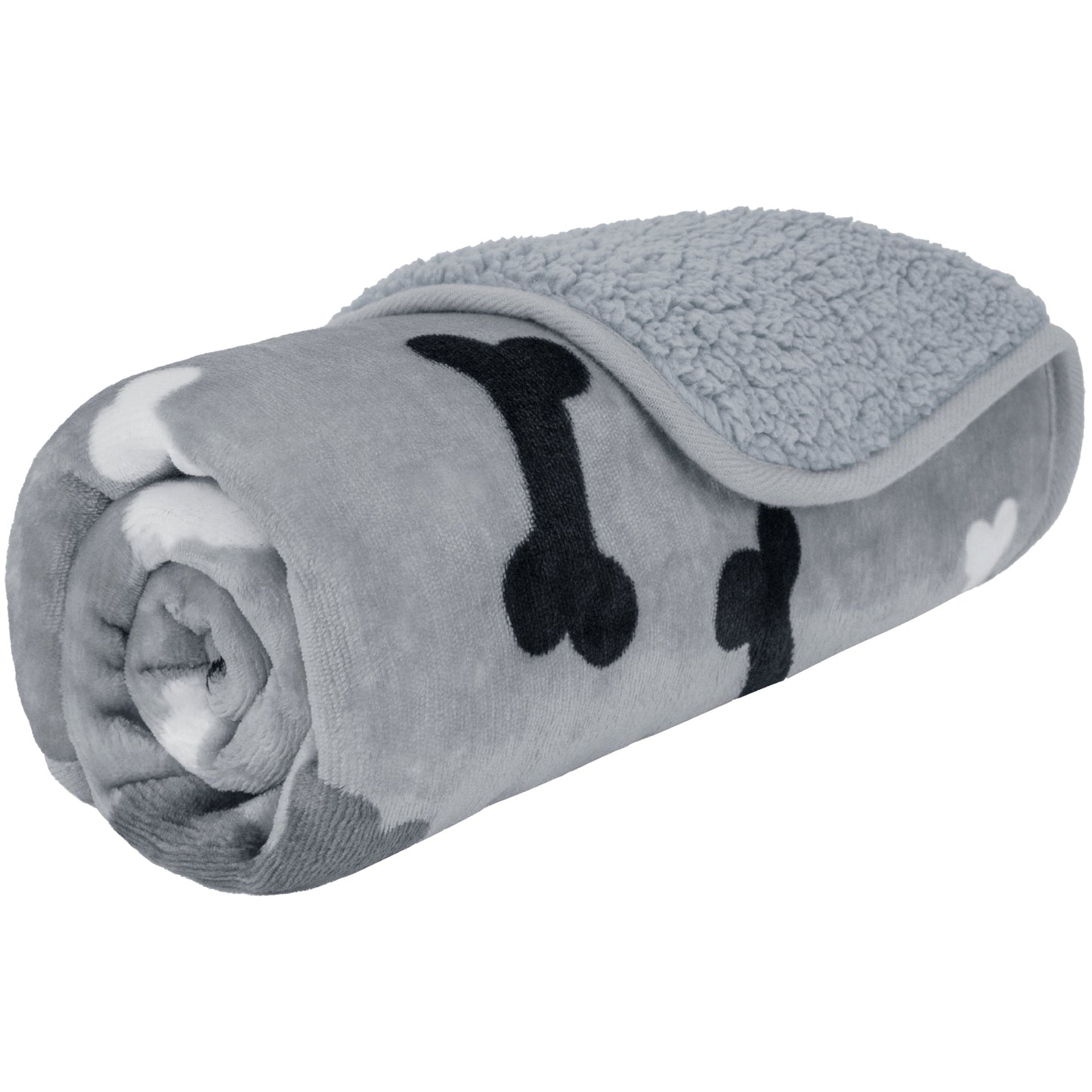 PetAmi Waterproof Dog Blanket For Small Medium Dogs, Pee Proof Pet Blanket Sherpa Fleece Couch Cover, Reversible Cat Throw Bed Sofa Protector, Soft Plush Washable Pad (Medium 29x40, Beige)