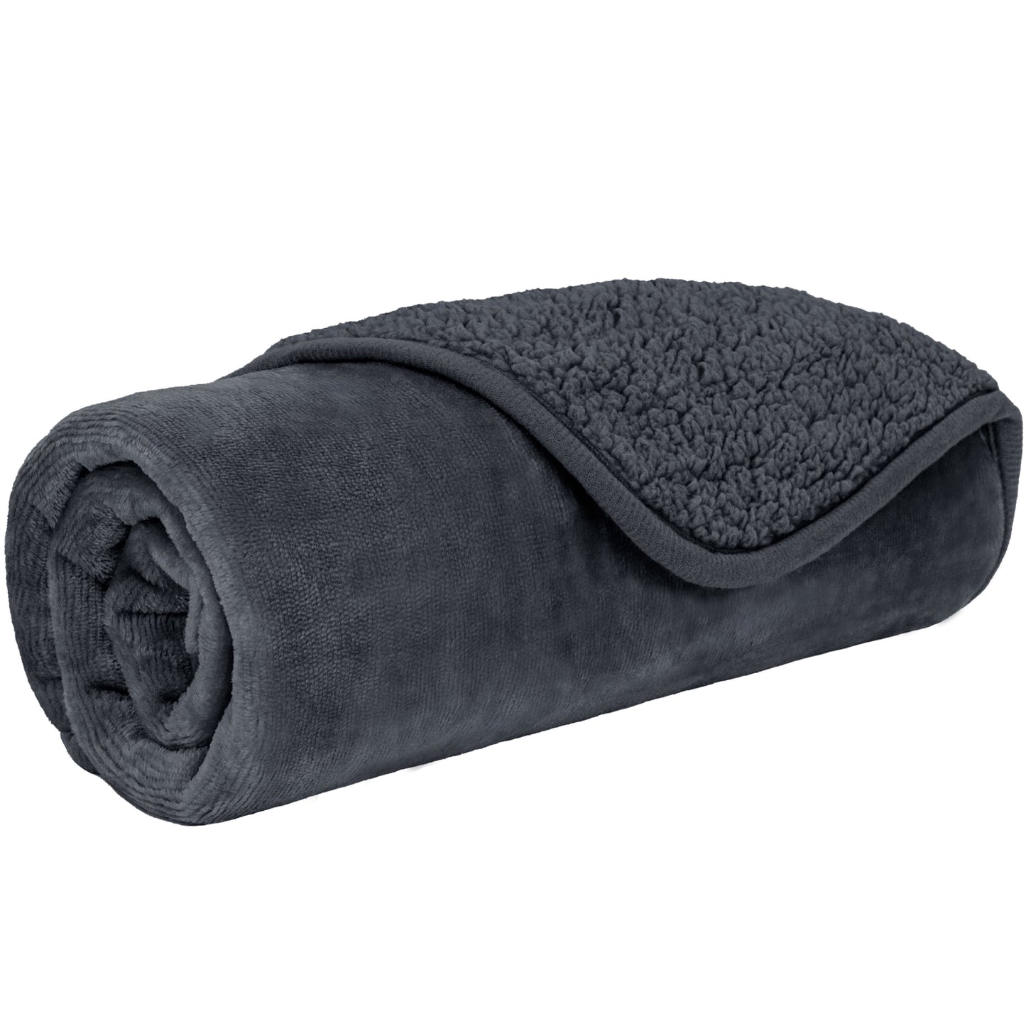 PetAmi Waterproof Dog Blanket For Small Medium Dogs, Pee Proof Pet Blanket Sherpa Fleece Couch Cover, Reversible Cat Throw Bed Sofa Protector, Soft Plush Washable Pad (Medium 29x40, Beige)