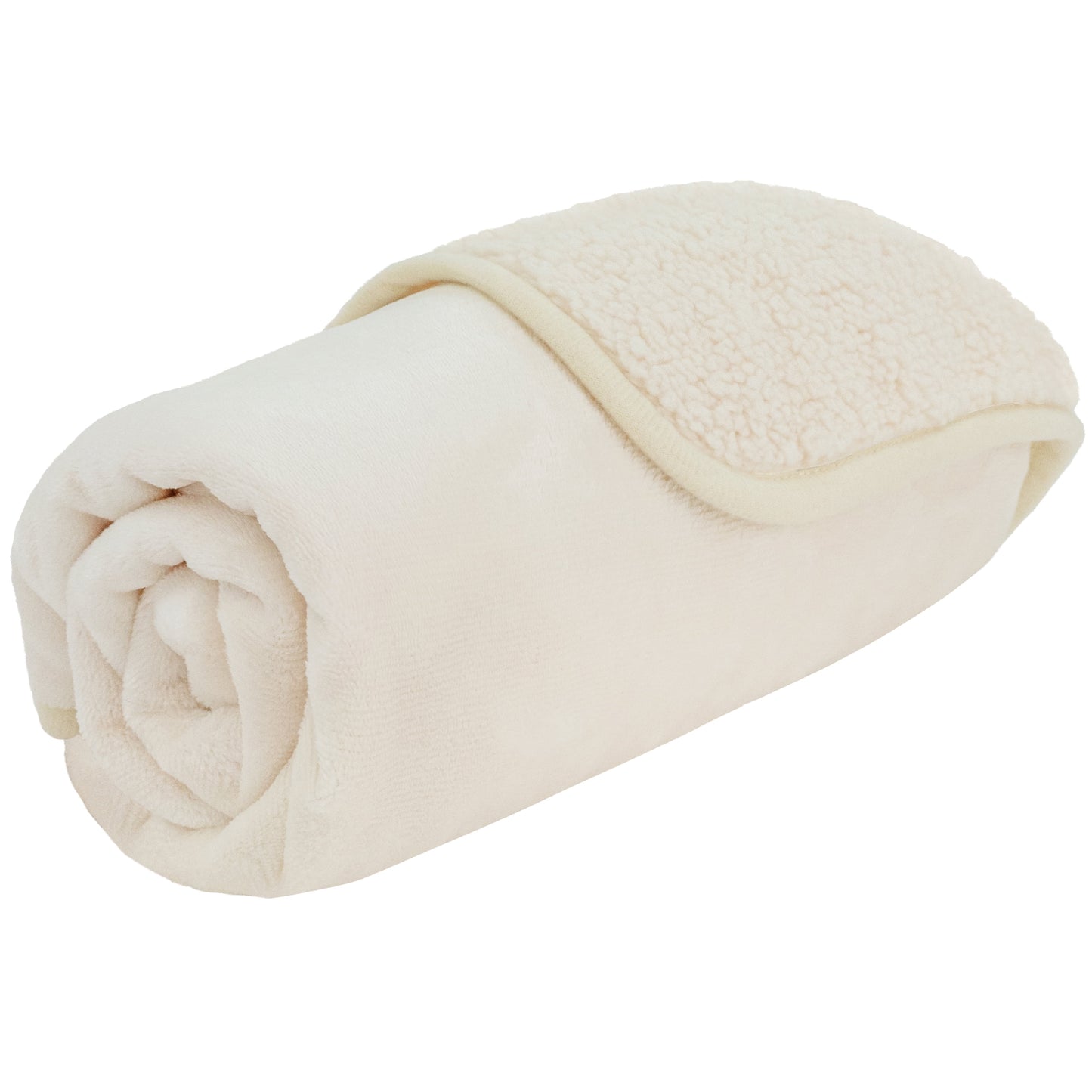 PetAmi Waterproof Dog Blanket For Small Medium Dogs, Pee Proof Pet Blanket Sherpa Fleece Couch Cover, Reversible Cat Throw Bed Sofa Protector, Soft Plush Washable Pad (Medium 29x40, Beige)