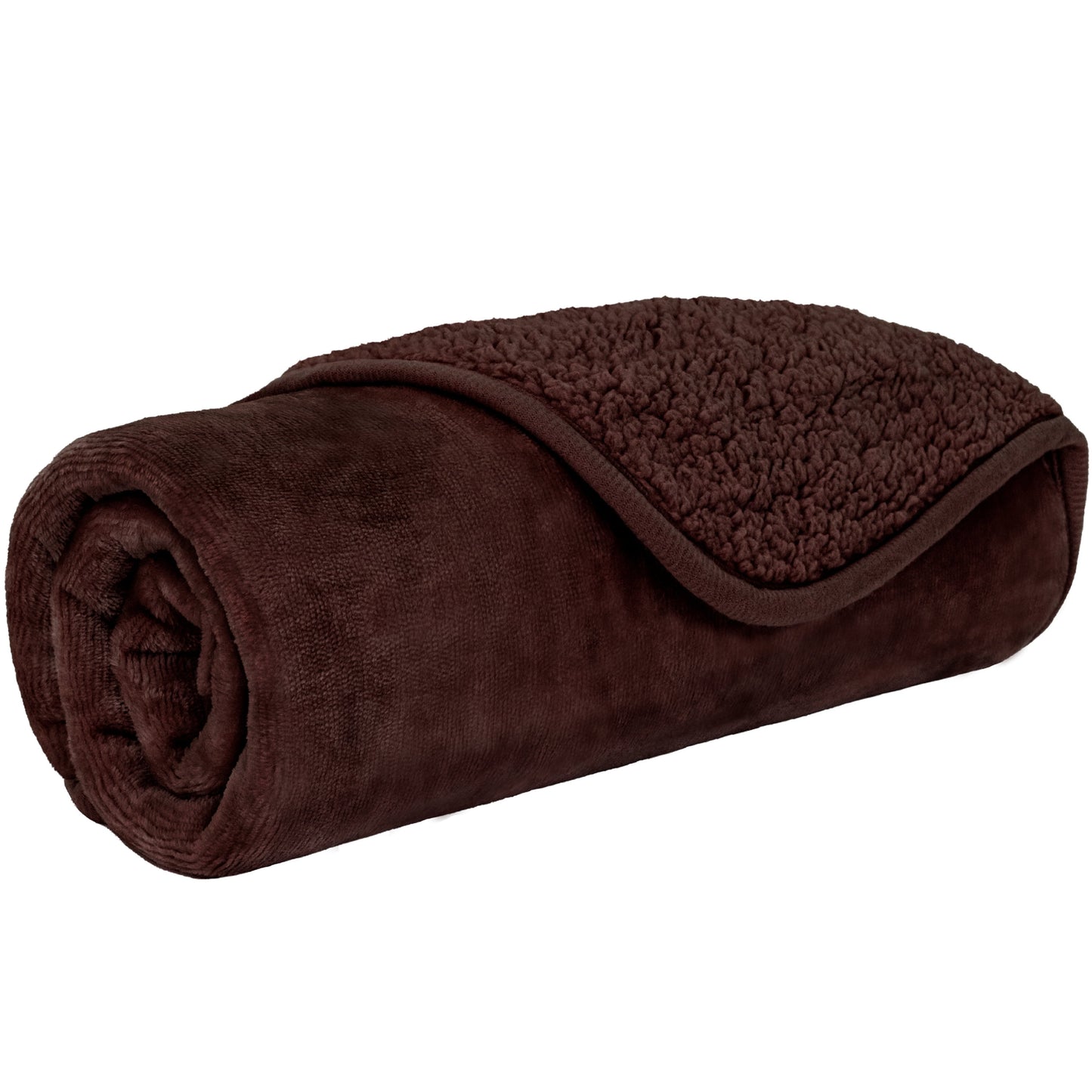 PetAmi Waterproof Dog Blanket For Small Medium Dogs, Pee Proof Pet Blanket Sherpa Fleece Couch Cover, Reversible Cat Throw Bed Sofa Protector, Soft Plush Washable Pad (Medium 29x40, Beige)