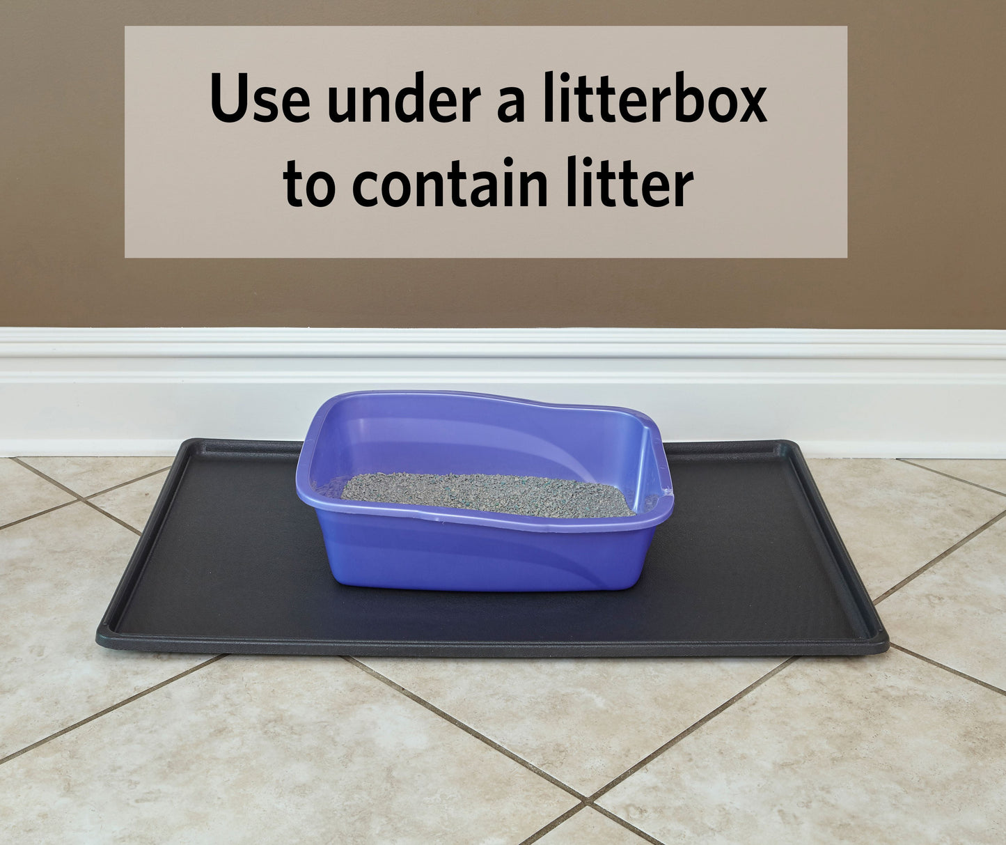MidWest Homes for Pets Plastic Replacement Pan fits all MidWest Crates 48 Inch