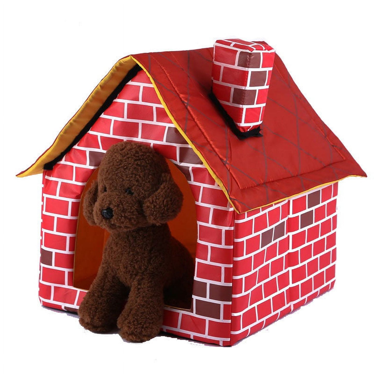 Up to 50% off Shldybc Foldable Dog House Small House Pet Bed Tent Kennel Indoor Portable Trave, Summer Savings Clearance