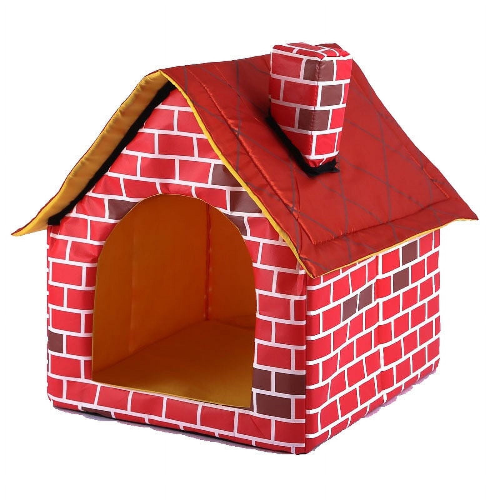 Up to 50% off Shldybc Foldable Dog House Small House Pet Bed Tent Kennel Indoor Portable Trave, Summer Savings Clearance