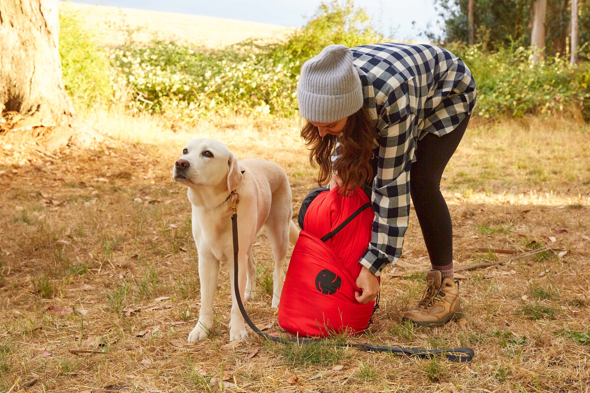OmniCore Designs Pet Sleeping Bag (SM/Blue) with Zippered Cover for Travel, Camping, Backpacking, Hiking | Good for Small and Large Pets | Use as Pet Beds, Pet Mats or Pet Blanket