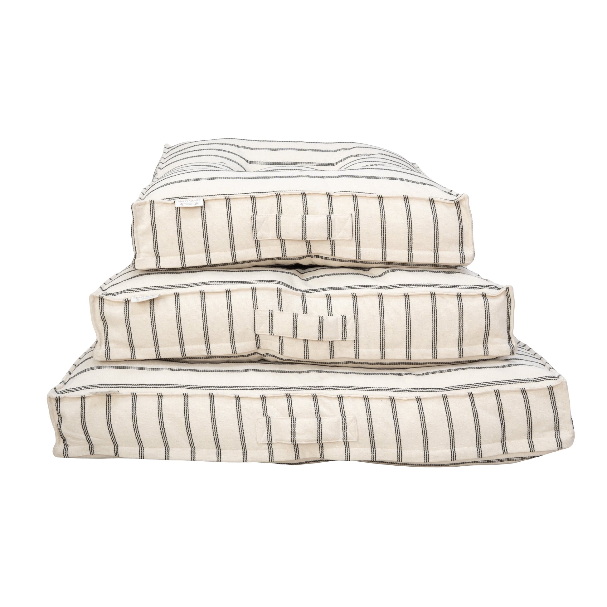 Harry Barker Striped Pillow Bed, Large, Multicolored