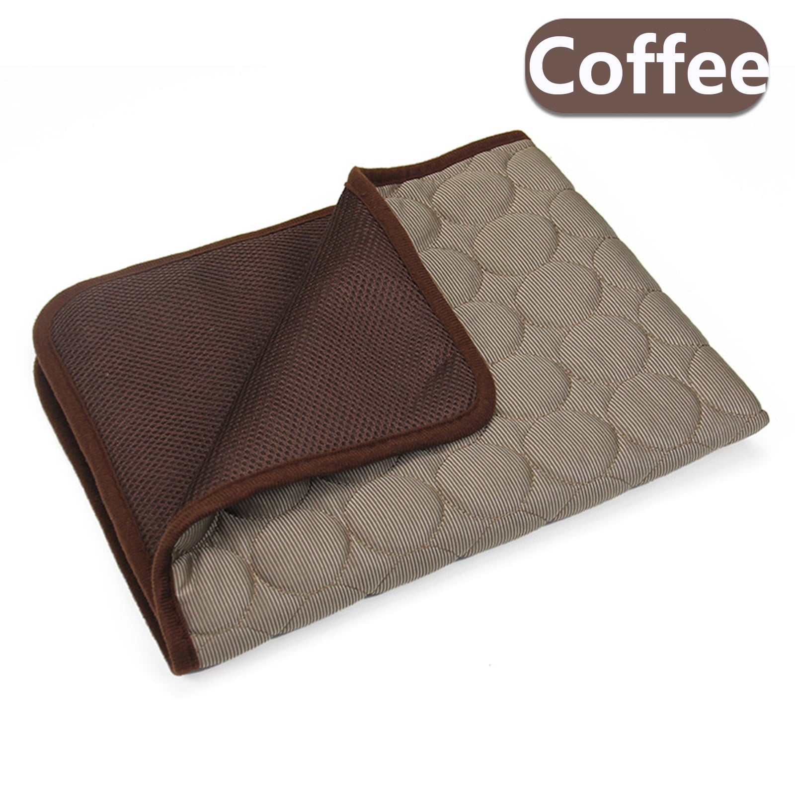 Dog Cooling Mat Self-cooling Mat for Dogs Cats Washable Protector Sleeping Dog Pad Breathable Chewable Summer Indoor Outdoor Pet Supplies Medium Puppy XL Dogs