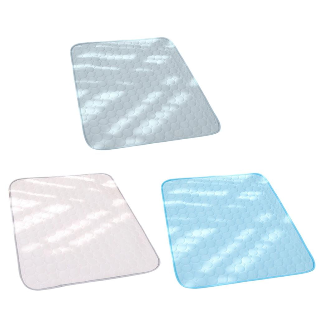 Large Size Dog Cooling Mat, Foldable Self Cooling Pad, no Water or Refrigeration Required, Washable Pet Cooling Pad for Dog, Cat, Rabbit and Guinea Pig Cages(30"Lx23.6"W)