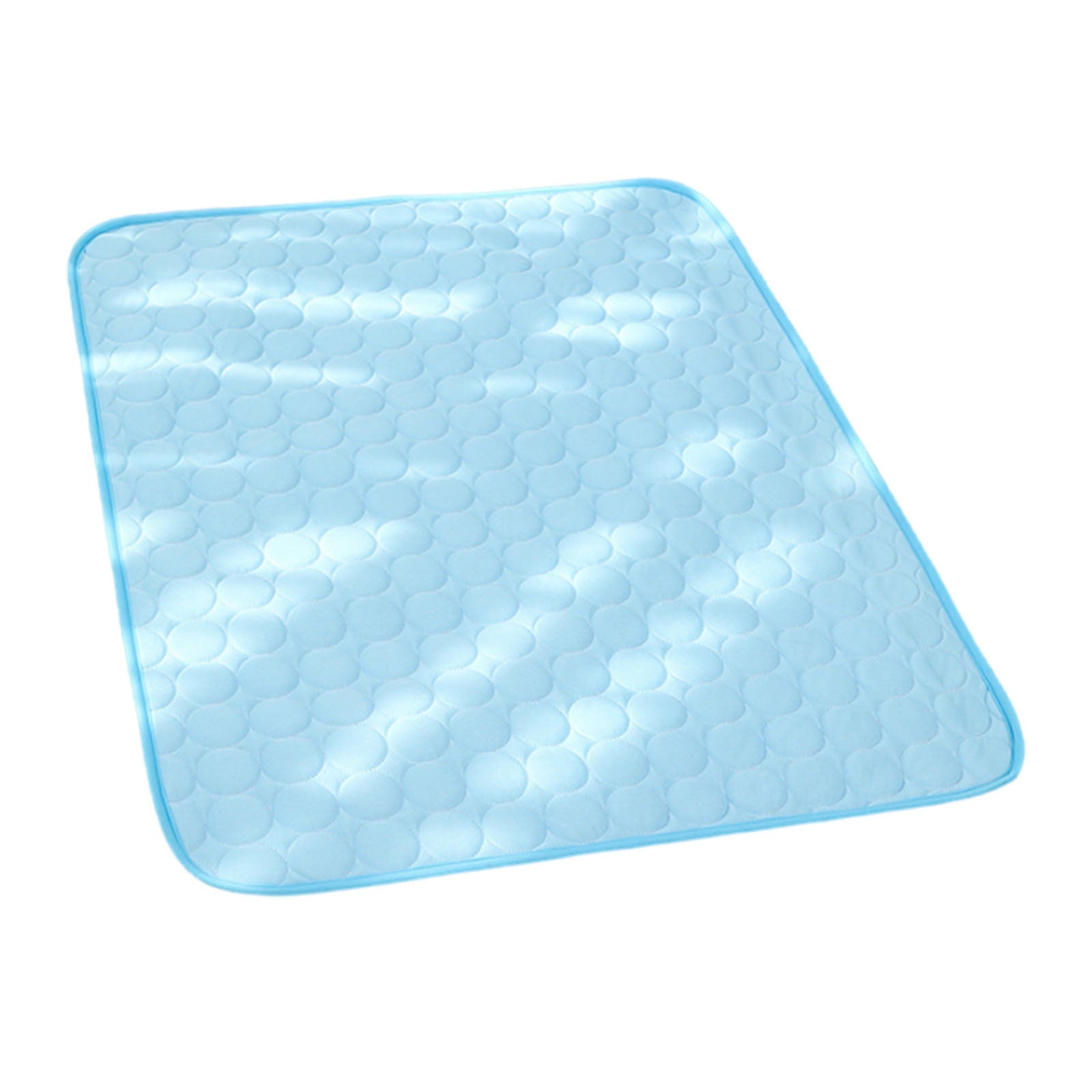 Large Size Dog Cooling Mat, Foldable Self Cooling Pad, no Water or Refrigeration Required, Washable Pet Cooling Pad for Dog, Cat, Rabbit and Guinea Pig Cages(30"Lx23.6"W)