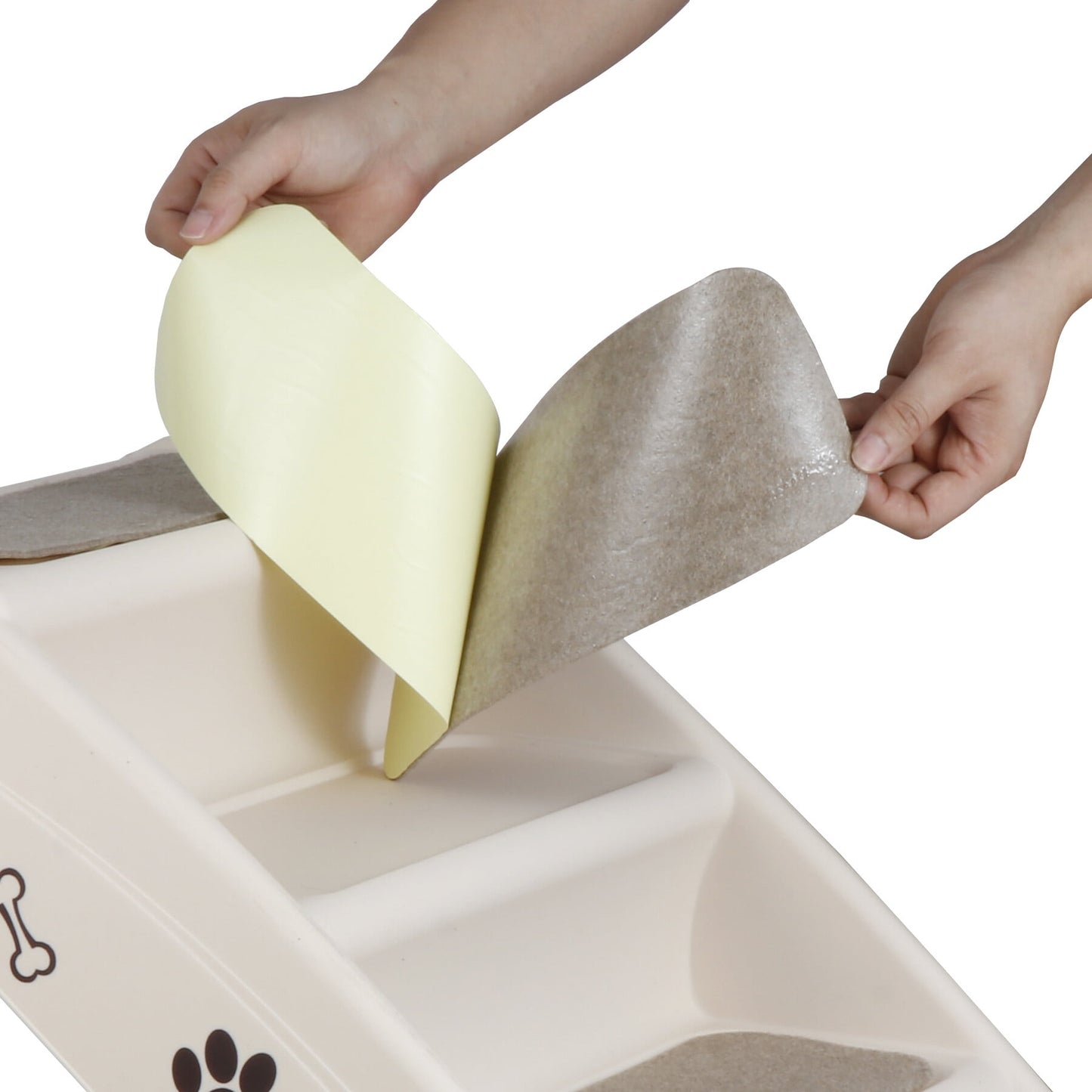 ZENSTYLE Pet Dog Foldable Stairs 4 Steps for High Bed for Small Dogs