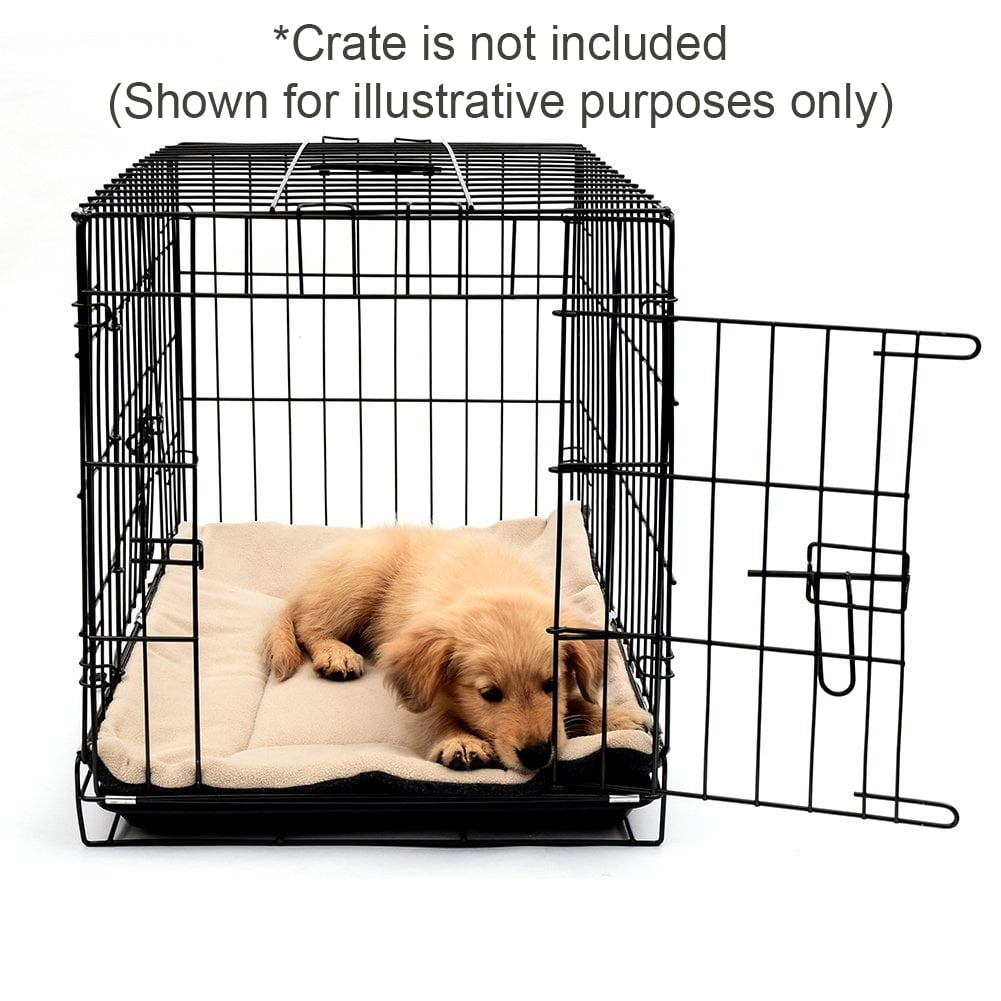 Dog Bed Crate Pad 24" x 18" - Machine Washable