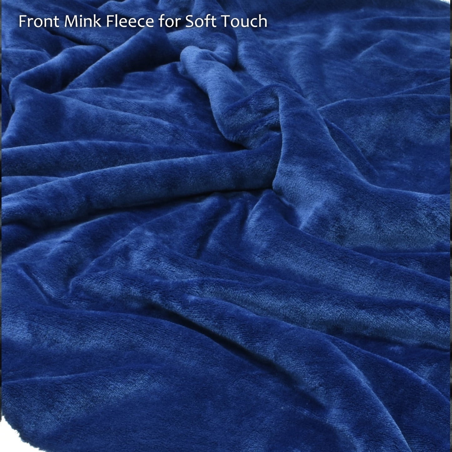 Pawsse Machine Washable Fleece Pet Throw Blanket for Dogs, Cats & Small Pets - Soft Blue Pet Blanket (60"x50")